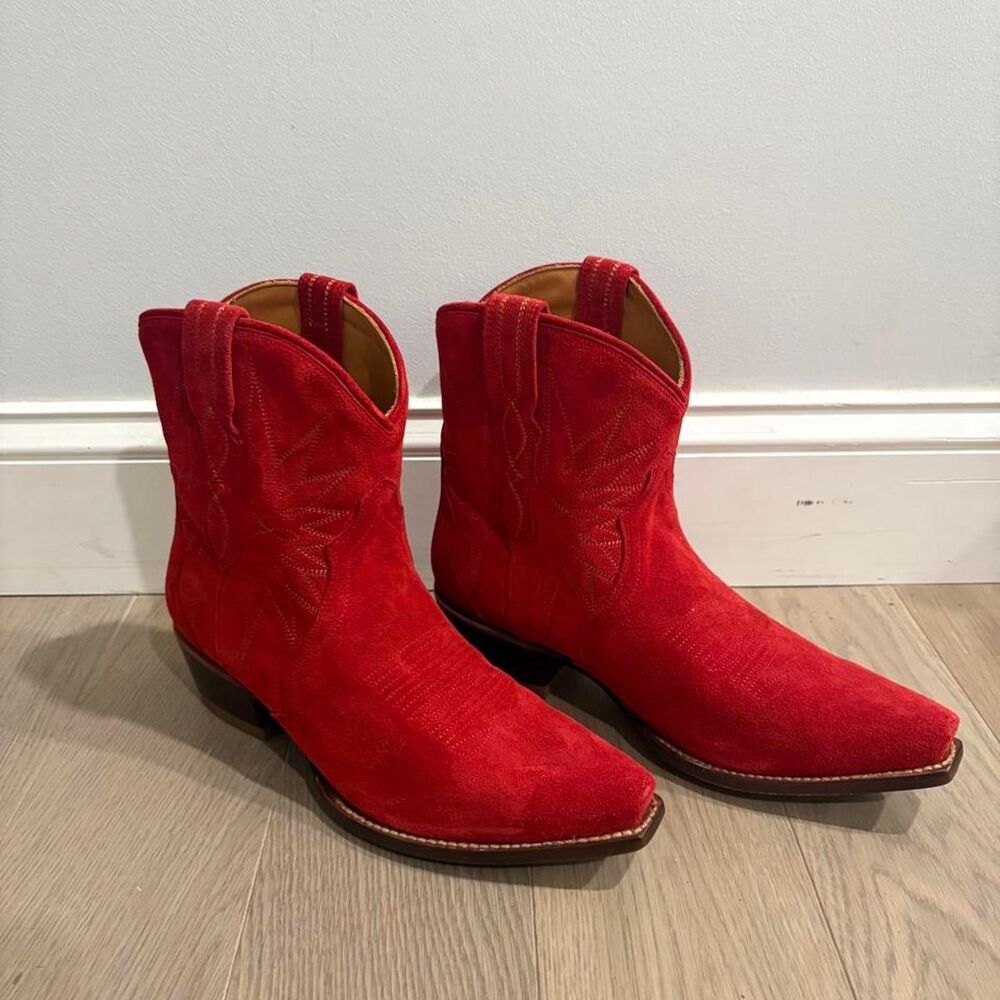 Tecovas Women's Red Boots